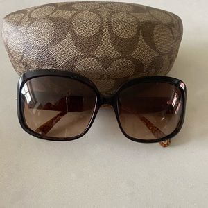 Coach tortoise womens sunglasses